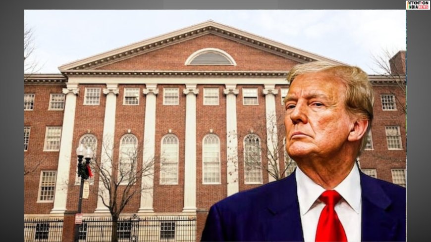 Trump administration halts Harvard for enrolling International students