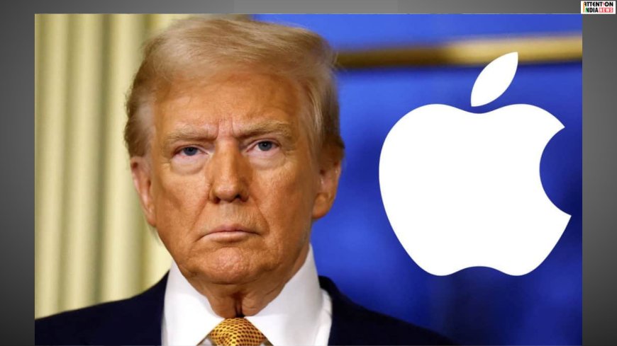 Trump to impose 25% tariff on Apple iPhones if they are not made in USA