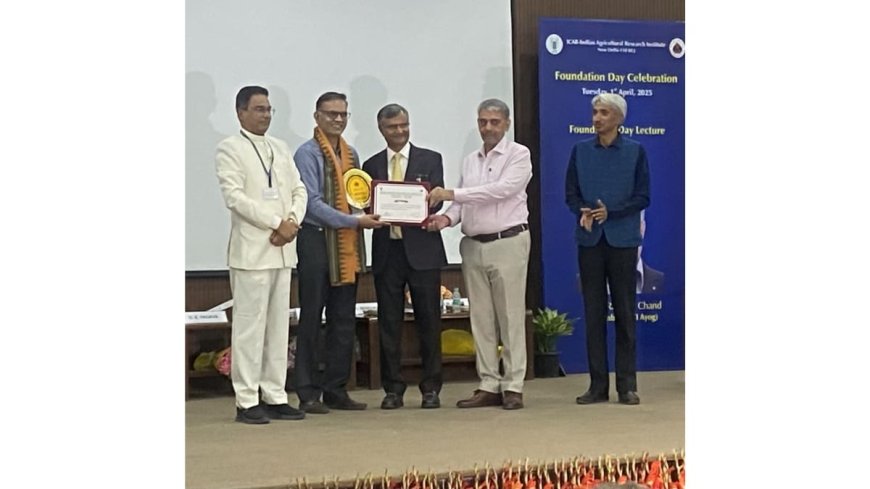 Areete Receives Prestigious IARI Best Startup Award for AI-Driven Dairy Innovation