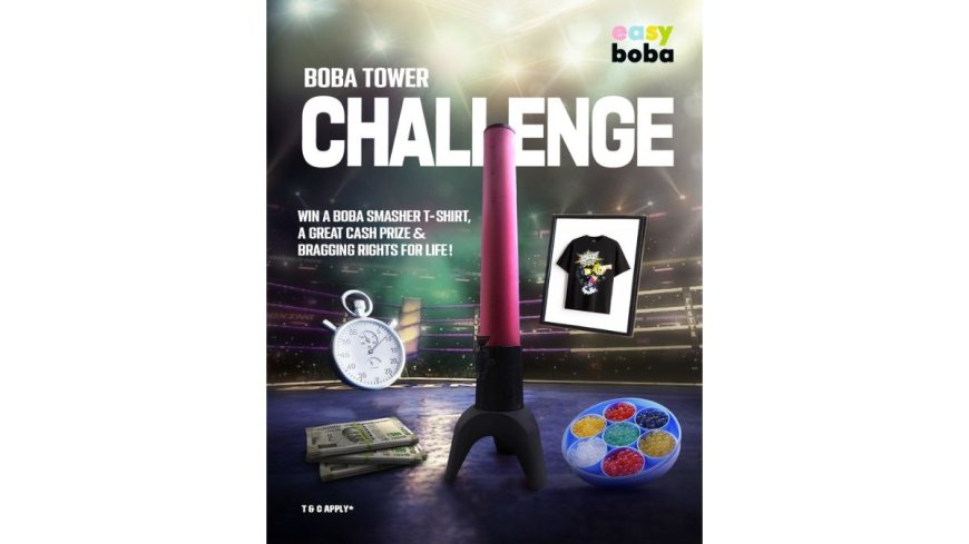 Experience the Ultimate Bubble Tea Adventure with Easy Boba’s Tower Challenge