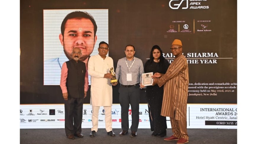 Global Apex Awards 2025 Held in New Delhi by Kiteskraft and Partners