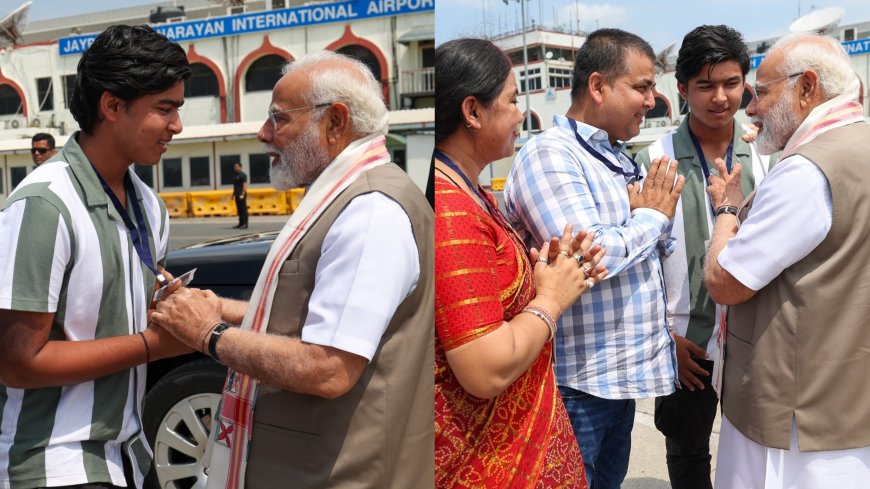 Prime Minister Narendra Modi Met IPL Sensation Vaibhav Suryavanshi And His Parents
