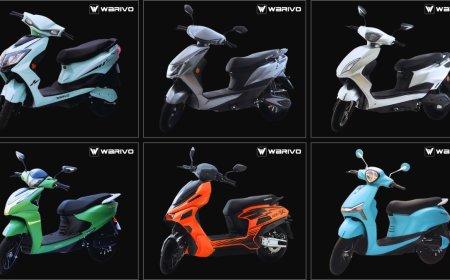 Warivo Motors Powers Ahead with 6 New Electric Scooters Starting at INR 44,999, Targets Every Indian Commuter
