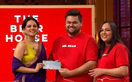 The Bear House Secures Rs. 3 Crore Investment Deal from Namita Thapar on Shark Tank India
