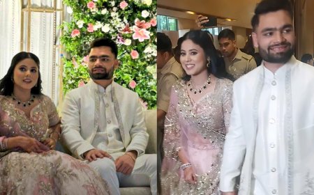 Cricketer Rinku Singh And MP Priya Saroj Gets Engaged In An Intimate Ceremony