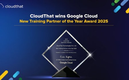 CloudThat Wins Google Cloud New Training Partner of the Year Award 2025