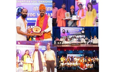 Grand Yoga Mahakumbh Held in Delhi – Yoga is the Soul of Our Sanatan Culture | Dr. Abhishek Verma