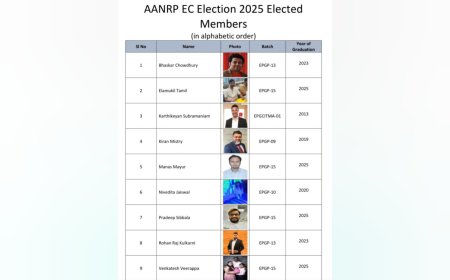IIM Kozhikode Elects New Executive Committee (AANRP) to Lead 7000+ Global Alumni for 2025–2027 Term