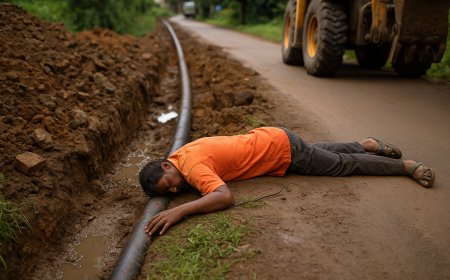 Tragic Death in Howrah: Did a Water Project Cost a Young Worker His Life?