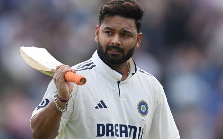 Rishabh Pant Reaches At No 7 In The Latest ICC Best Batter's Ranking