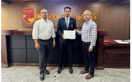 From a Small Town in Assam to the Big 4: Vicky Baruah’s Incredible MBA Journey At Kaziranga University