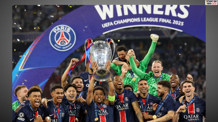 UEFA Champions League Final: PSG beats Inter Milan by 5-0
