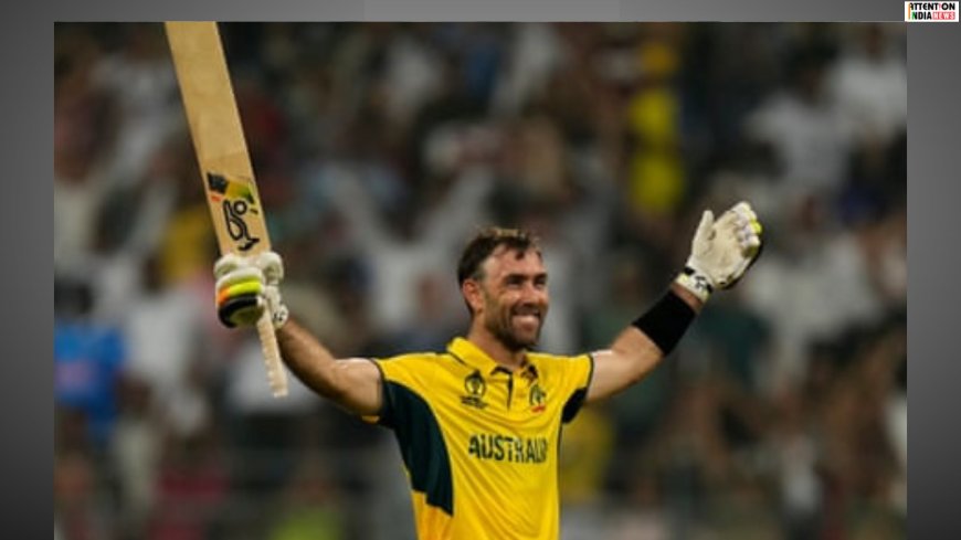 Australian cricketer Glenn Maxwell announces retirement from ODI cricket