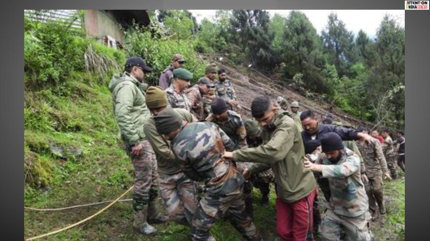 Sikkim Landslide: 3 soldiers dead and 6 missing as landslide hits an army camp in Chaten