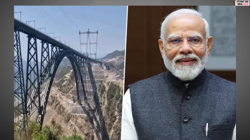 PM Modi set to inaugurate world's tallest bridge over Chenab river in Jammu and Kashmir