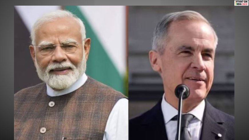 PM Modi set to attend the G 7 summit after he received a call from Canadian PM Carney