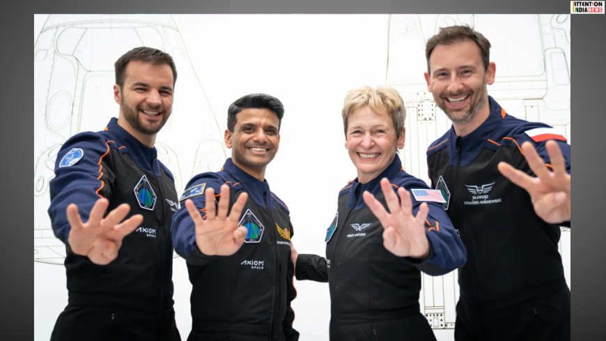 Axiom 4 mission: Indian astronaut Shubhanshu Shukla’s first space mission gets postponed