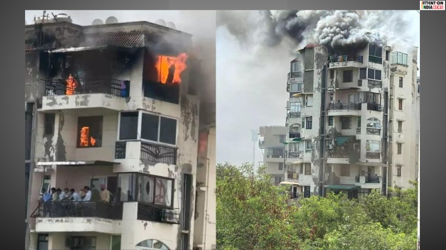 Shabad Apartment Fire: Three people killed and 2 injured; rescue operations underway