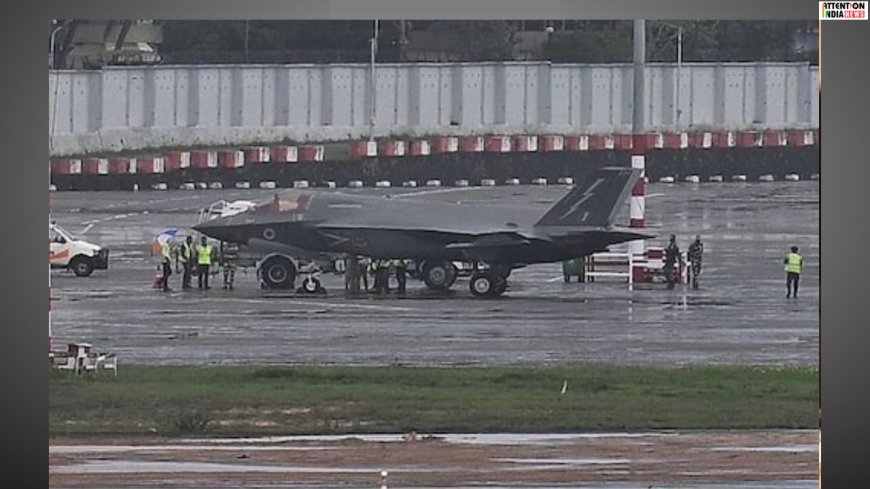 British fighter jet makes an emergency landing in Thiruvananthapuram airport