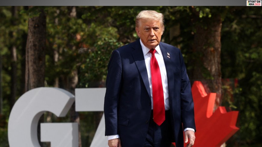 US President Donald Trump leaves the G7 Summit midway citing the Middle East chaos