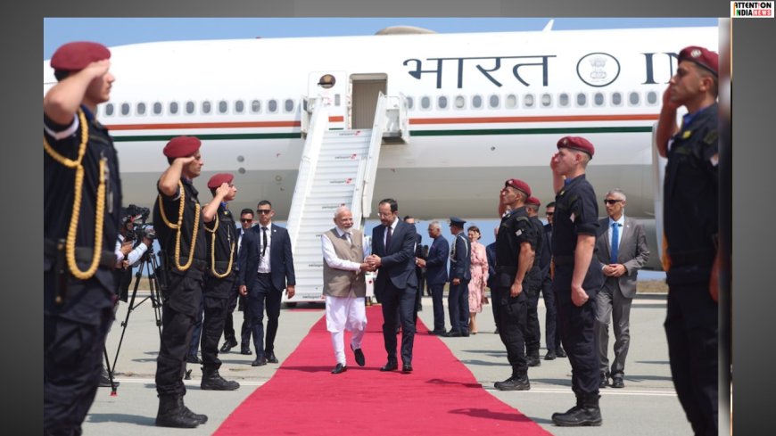 After 20 years, in a historic visit PM Modi held delegation talks with Cyprus President Christodoulides