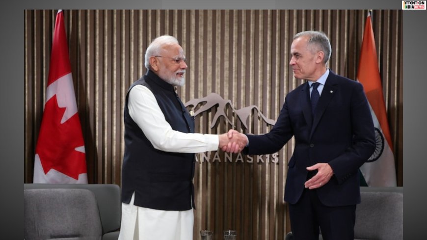 India- Canada hold bilateral talks during Modi’s G-7 summit visit