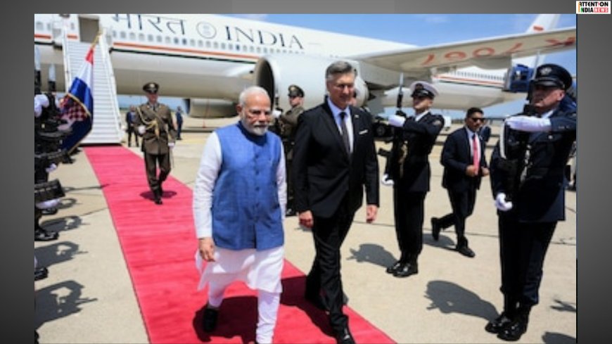 In a first, PM Modi visits Croatia; discusses defence, technology and cultural relations