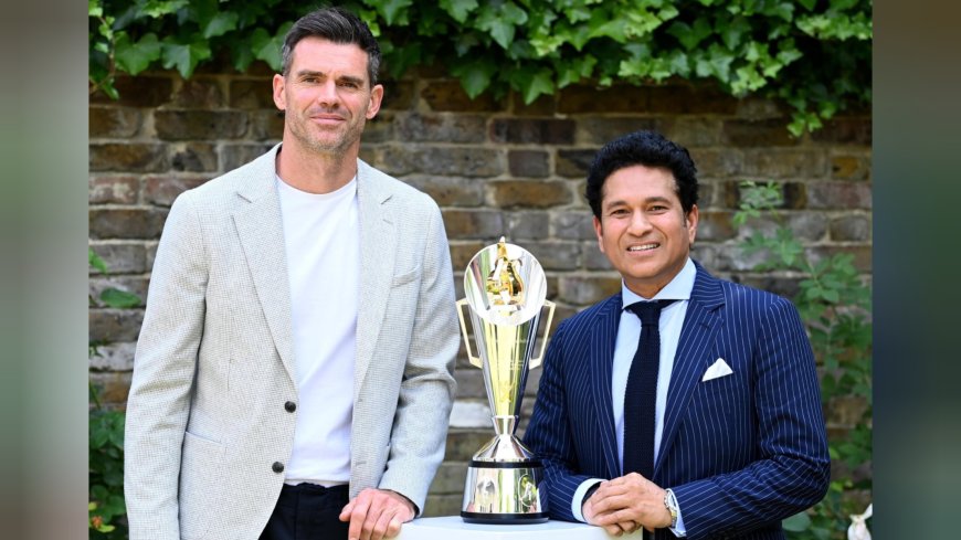 England-India Test Series To Feature Iconic Tendulkar-Anderson Trophy