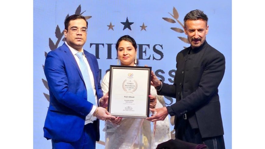 Digital Aptech CEO Rajiv Ghosh Awarded Times Business Leaders Award 2025