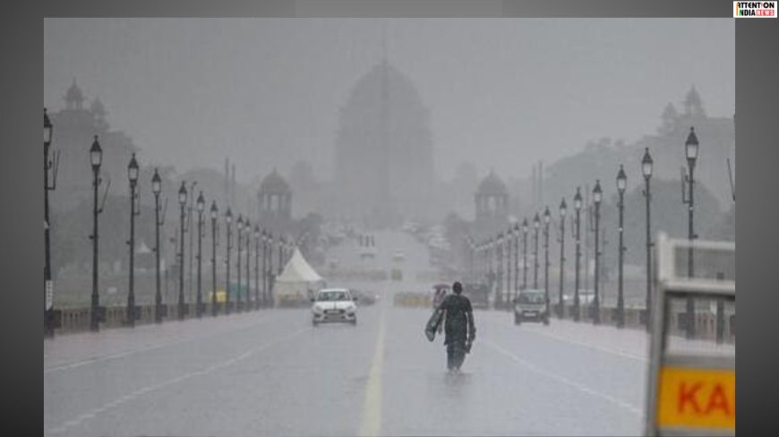 IMD issues yellow alert for Delhi NCR: heavy rainfall and thunderstorms predicted