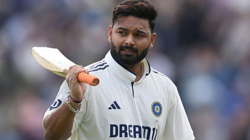 Rishabh Pant Reaches At No 7 In The Latest ICC Best Batter's Ranking
