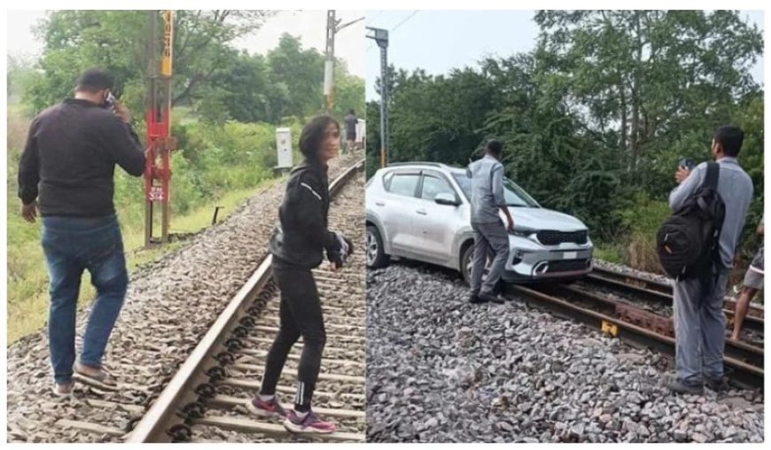 Woman Drives On Railway Track Near Hyderabad: What Made Vomika Risk It All?
