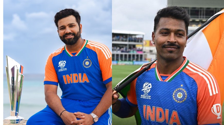 Rohit Sharma And Hardik Pandya Gets Emotional On T20 World Cup’s anniversary