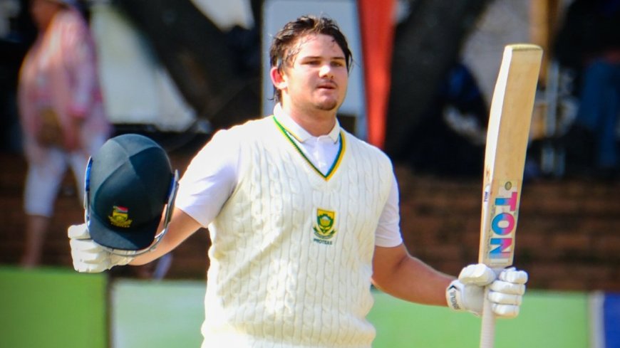 Lhuan-dre Pretorius Creates History As He Scored Century Against Zimbabwe On Test Debut