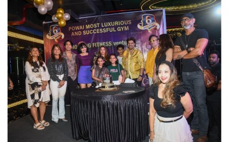 Nitrro Bespoke Fitness Powai’s 6th Anniversary Was a Stellar Celebration of Strength & Style Spearheaded by Prabodh V. Davkhare