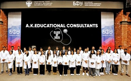 Third MBBS batch of A.K.Educational Consultants graduates from renowned Immanuel Kant Baltic Federal University