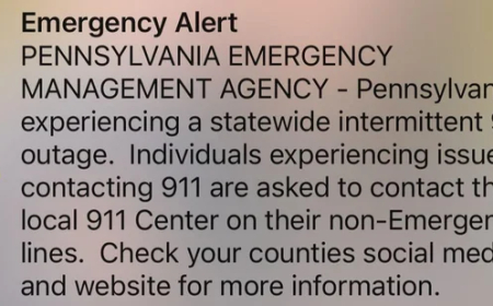 Breaking News: Pennsylvania 911 Outage Leaves Residents in Panic - Which Number to Dial Now?