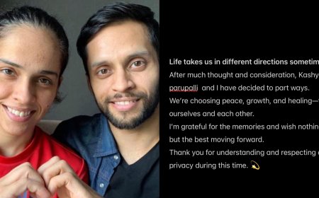 Saina Nehwal and Kashyap Parupalli File for Divorce After 7 Years