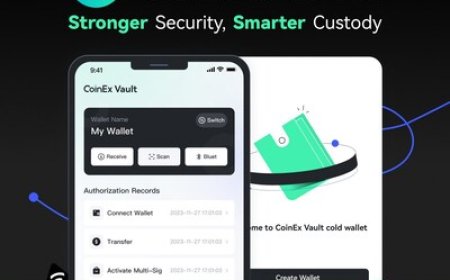 Stronger Security, Smarter Custody: CoinEx Launches CoinEx Vault