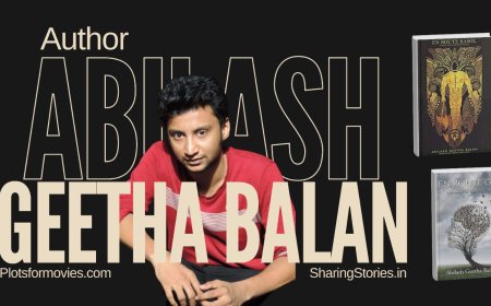 SharingStories.in in Conversation with Author Abilash Geetha Balan from Koyilandy, Kerala