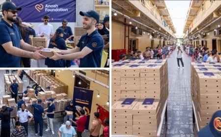 Anosh Foundation Distributes 17,500 Meals in Dubai to Mark Ramadan Spirit
