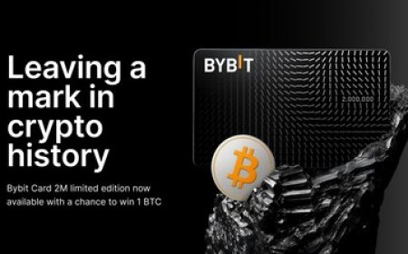 Bybit Card Celebrates Two Million Users with Limited-Edition Collectible and 1 BTC Giveaway