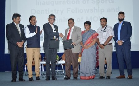 Manav Rachna Dental College and Indian Dental Association Launch North India's First Fellowship in Sports Dentistry