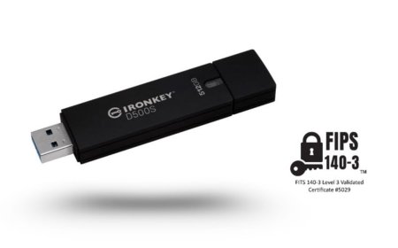 Kingston IronKey D500S: First TAA-Compliant FIPS 140-3 Level 3 Drive with Trusted Supply Chain