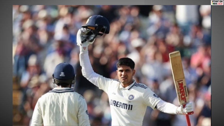 India vs England: Indian Captain Shubman Gill scores his second century of the tour; India at 310/5