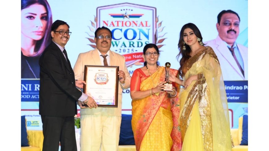 Celebrating Excellence: Mr. Suhas Govindrao Palange Honored as National Icon of the Year 2025