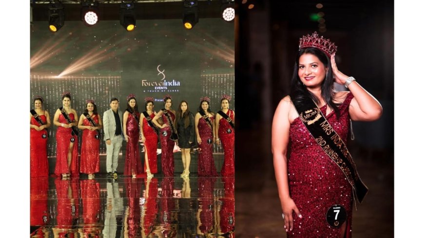 Mrs. India One in a Million 2025: Deep Shikha Chaudhry Crowned Classic 2nd Runner-Up & Wins Most Beautiful Smile