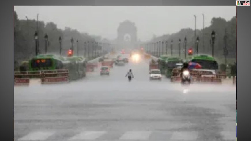 IMD issues orange alert for the National capital amid heavy rainfall; severe waterlogging in the city