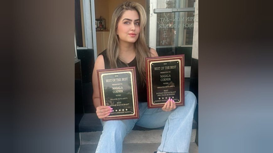 Sunita Dholakia’s Masala Corner Wins “Best Indian Restaurant” in Rutland for Second Consecutive Year