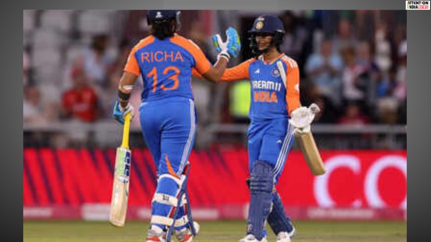 History created for the Indian Women Cricket team as they win their first T20 series against England